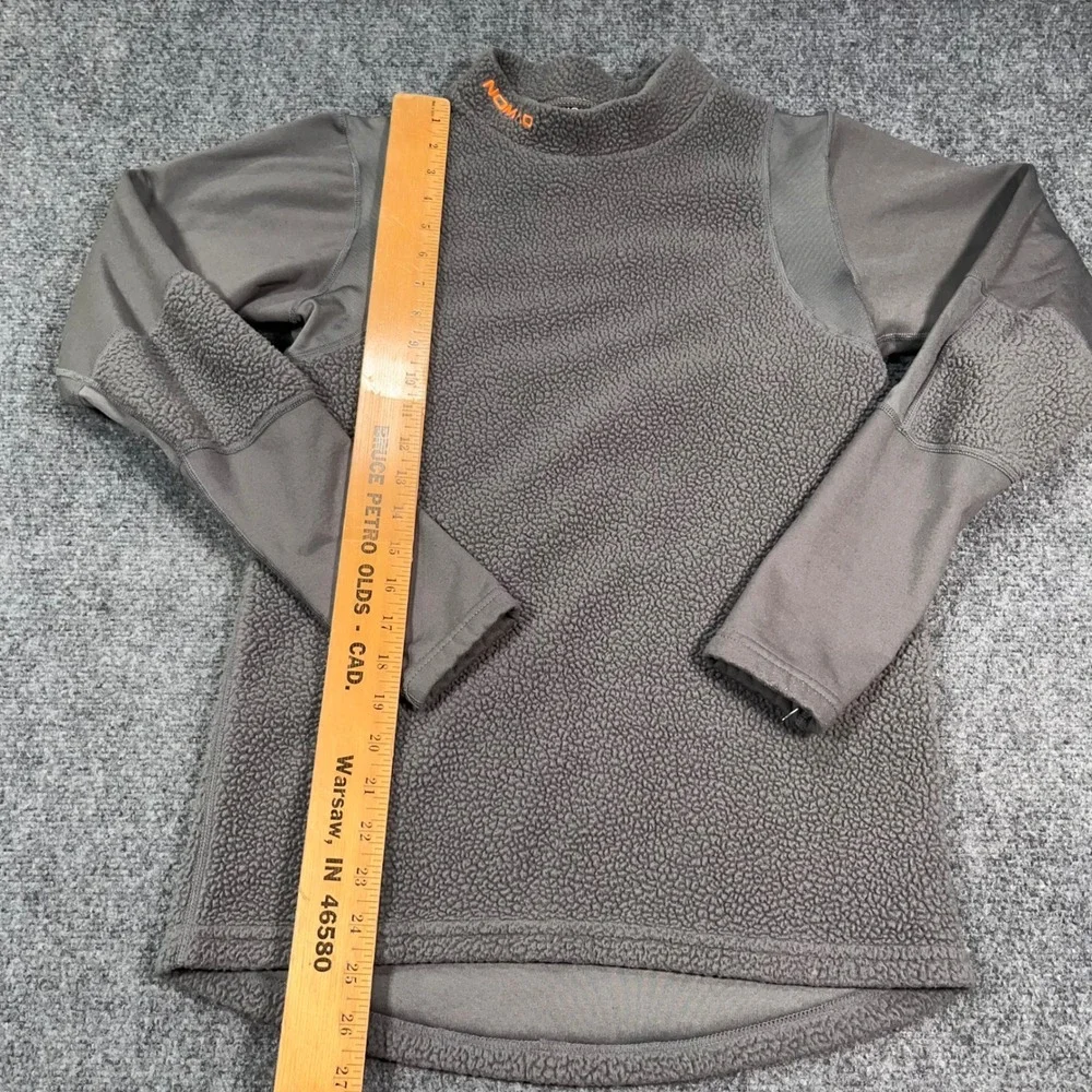 Nomad Heavyweight Sherpa Fleece Base Layer Set Mens Small Hunting Thermal Gray